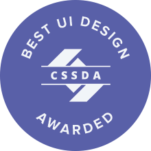 CSS Design Awards — Best UI Design